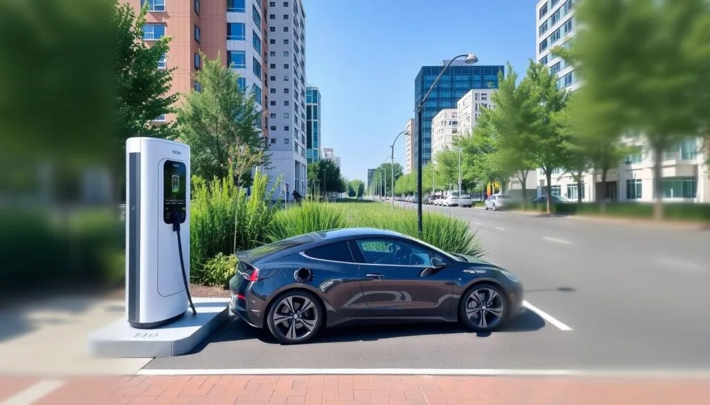 Installation borne de recharge véhicule électrique