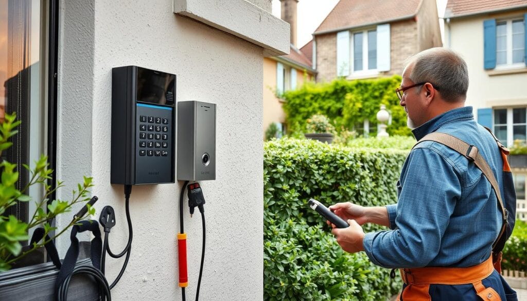 Installation d'interphones à Harfleur